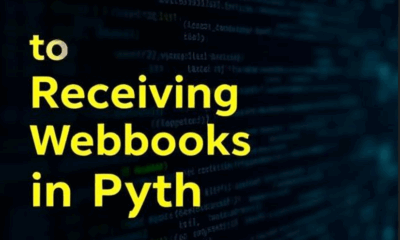 python receive webhooks