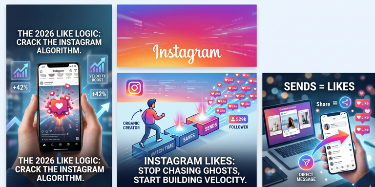 An illustrative guide to understanding algorithmic velocity and getting likes on Instagram fast.