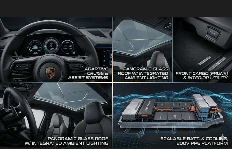 porsche interior.